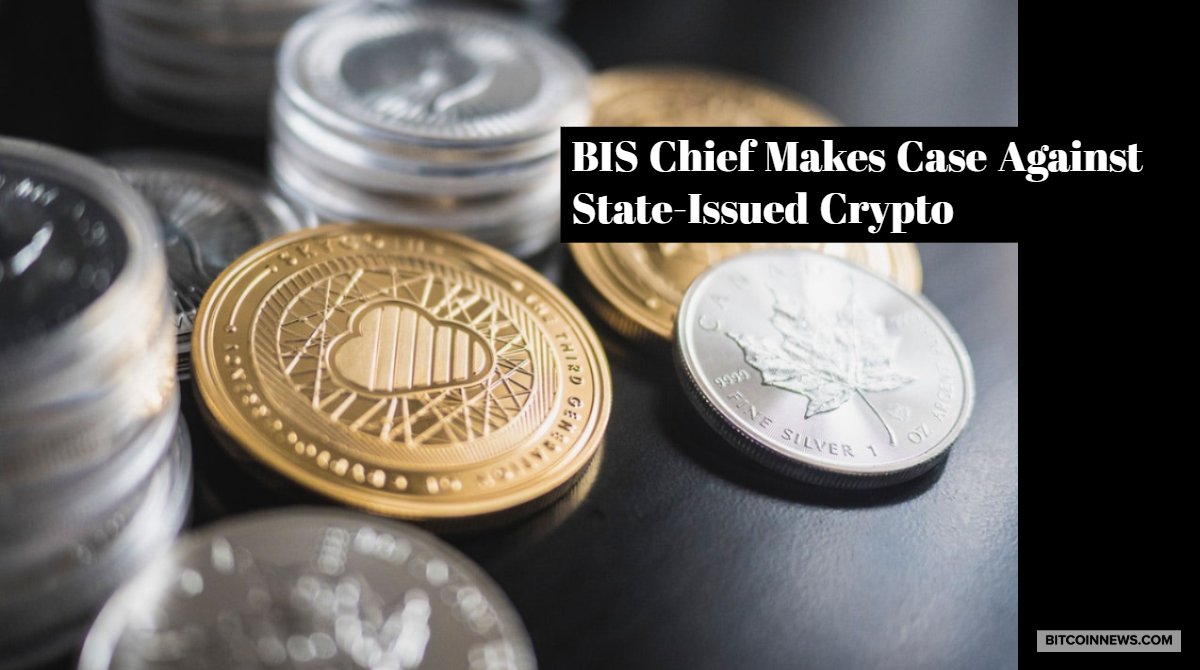 BIS Chief Makes Case Against State-Issued Crypto
