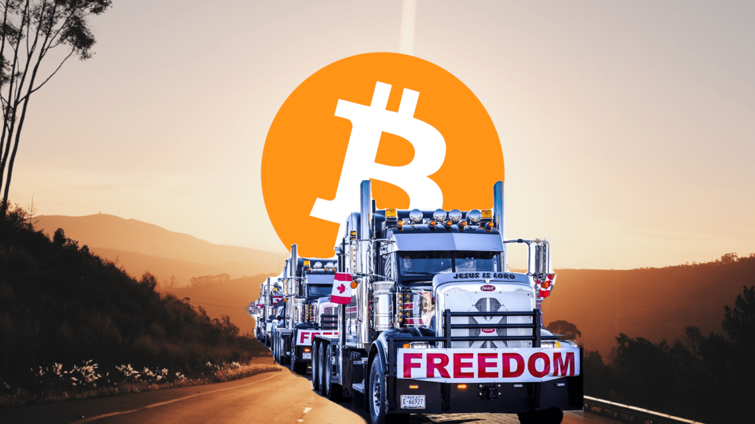 Canadian Truckers Bitcoin Freedom