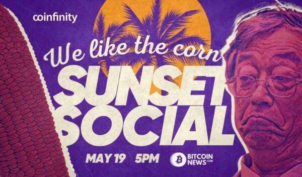 Bitcoin News Sunset Social Miami May 19