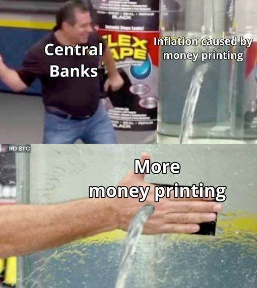 central bank money printing