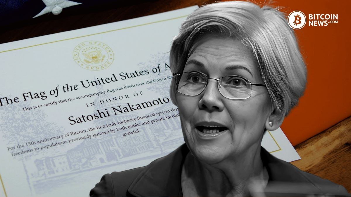 Capitol Flag Program Sen Warren Satoshi Nakamoto 