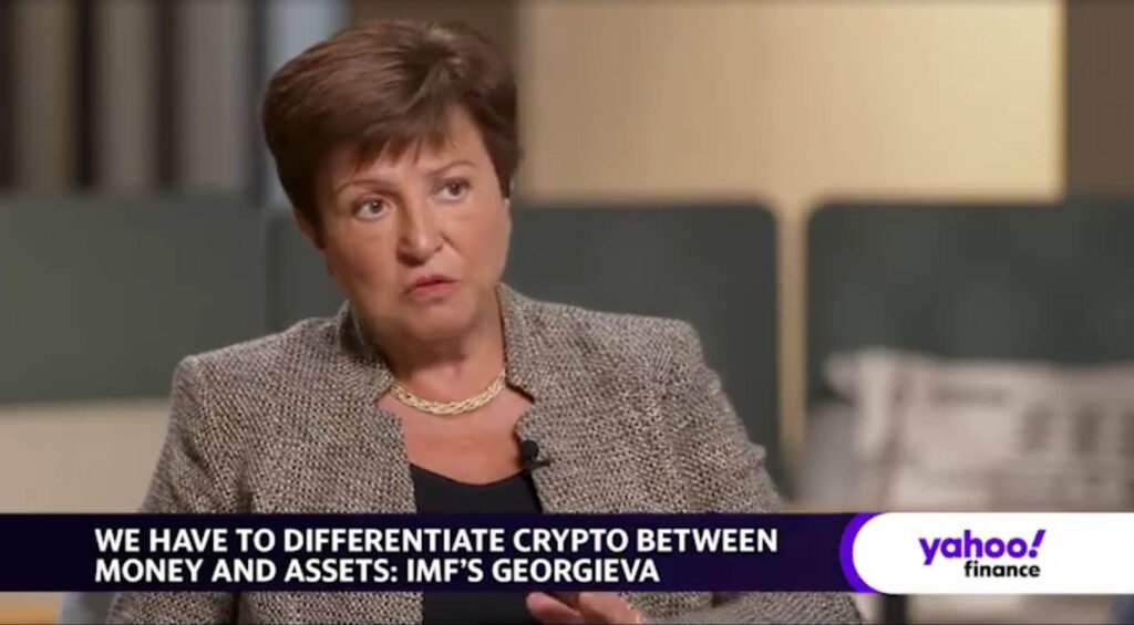 IMF Chief Kristalina Georgieva