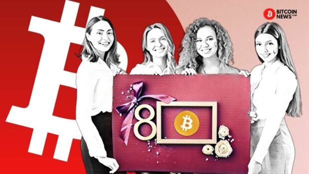 women powering bitcoin March 8