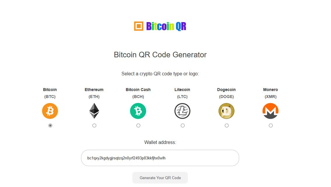 bitcoin QR code scam