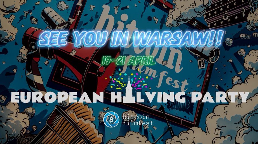 bitcoin filmfest European halving party - The Lightning Luminary Video Contest