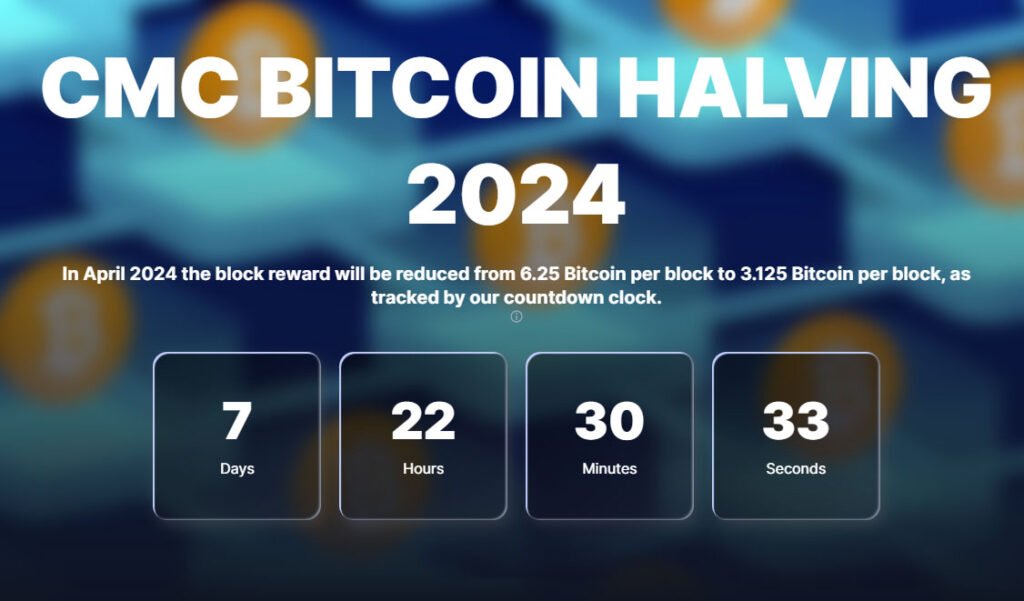 bitcoin halving timer