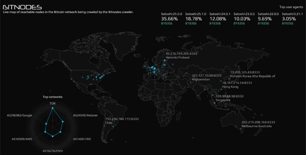 bitcoin nodes