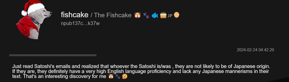 fishcake satoshi