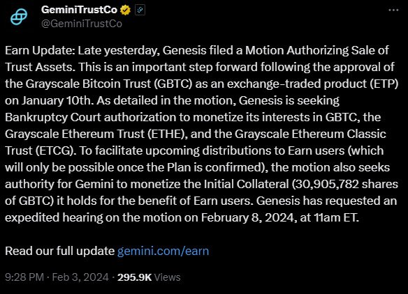 gemini genesis gbtc