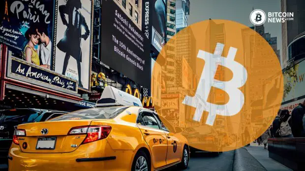 A Tribute to Satoshi Nakamoto Popped Up in Times Square