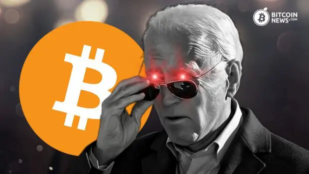 Decoding Joe Biden’s “Laser Eyes”: A Bitcoin Hint or Political Play?