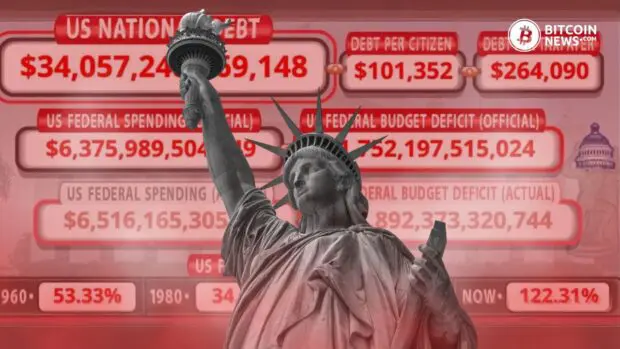 The National Debt Of The United States Is A Ponzi