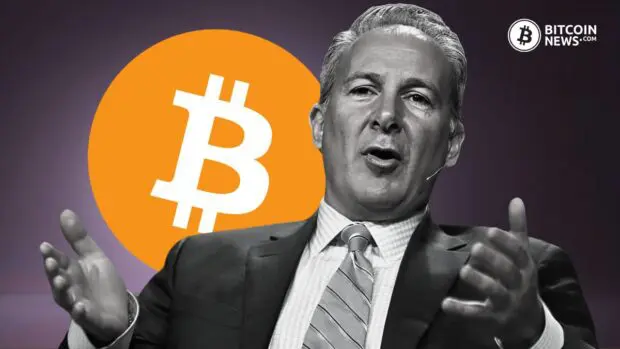 Peter Schiff Challenges Bitcoin’s Value, Calls it Collective Pretense