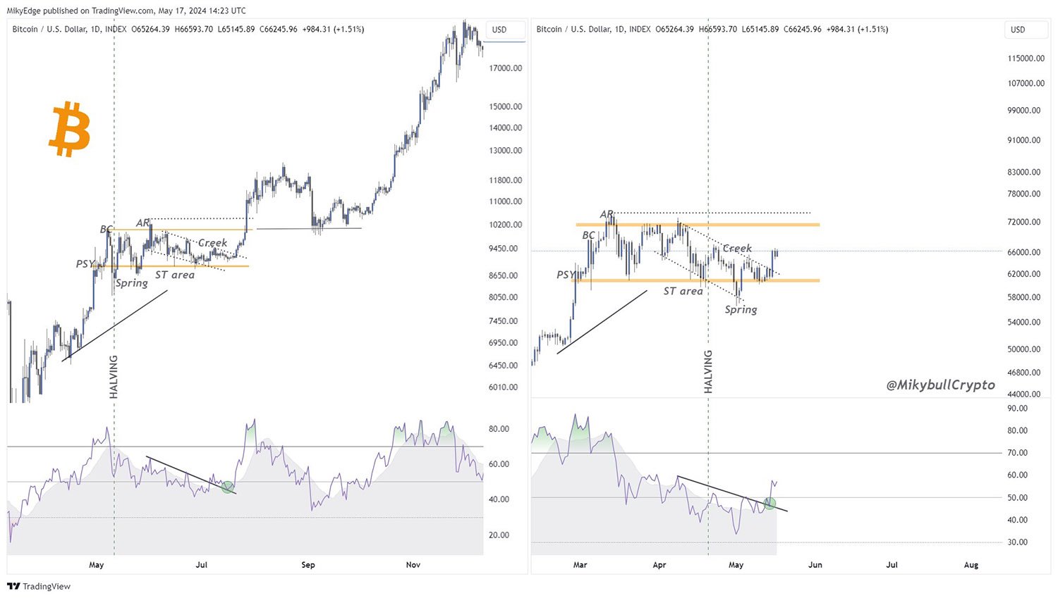 bitcoin halvings comparison