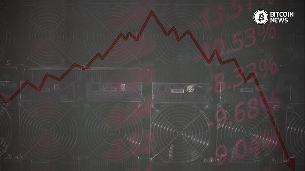 bitcoin hashrate declines