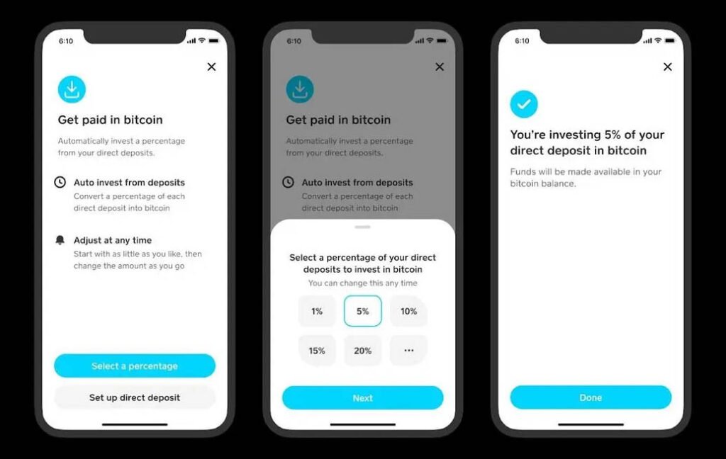 cashapp bitcoin direct deposit