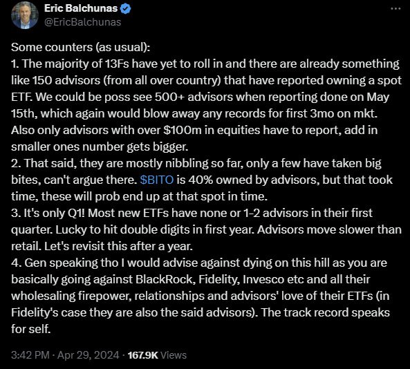 eric balchunas bitcoin etfs adoption