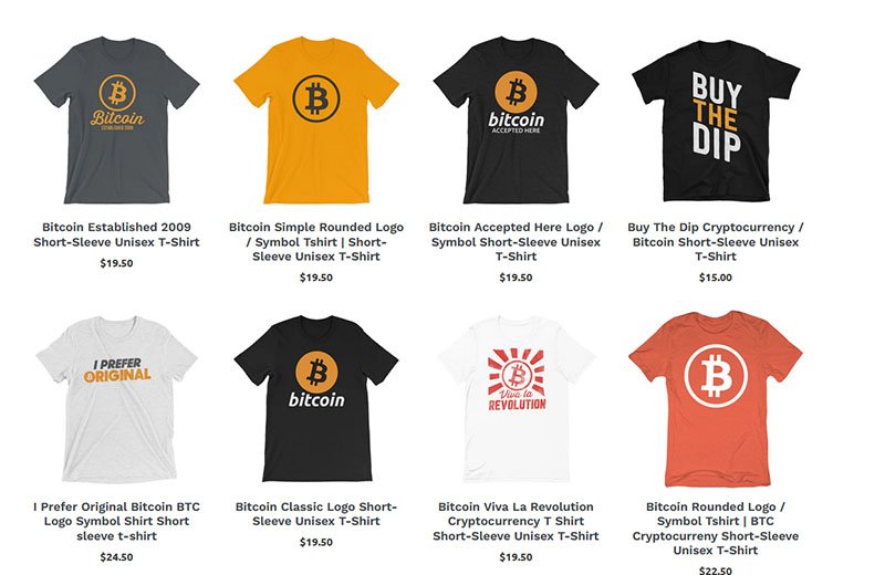 bitcoin merchandise
