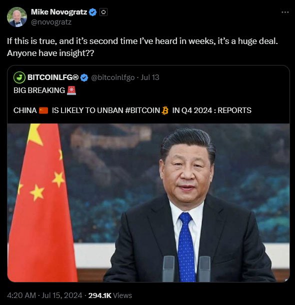 mike novogratz china bitcoin ban