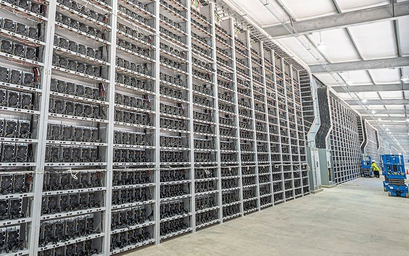 Riot platforms mining farm