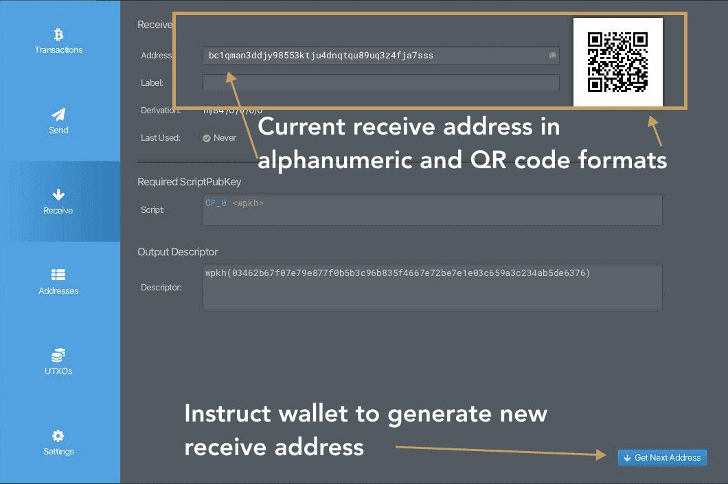 desktop wallet example