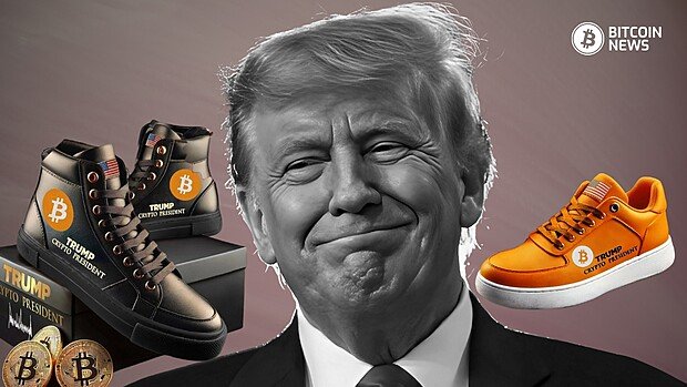 donald trump sneakers bitcoin