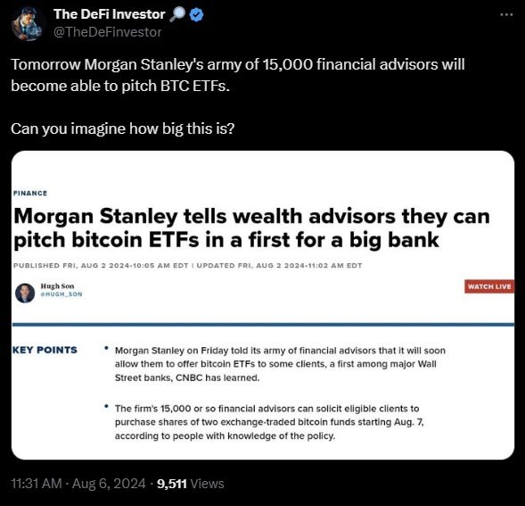 morgan stanley bitcoin etfs - John Reed Stark