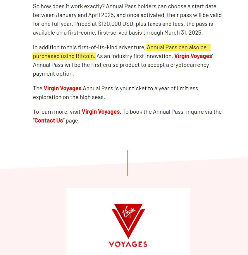 virgin voyages bitcoin