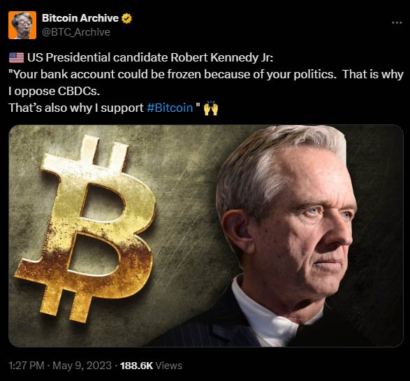 Robert kennedy rfk jr bitcoin