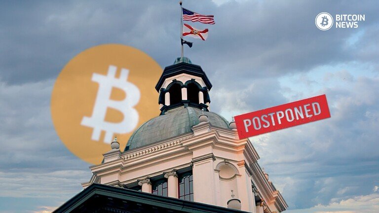 Florida Bitcoin Reserve Bills Indefinitely Postponed