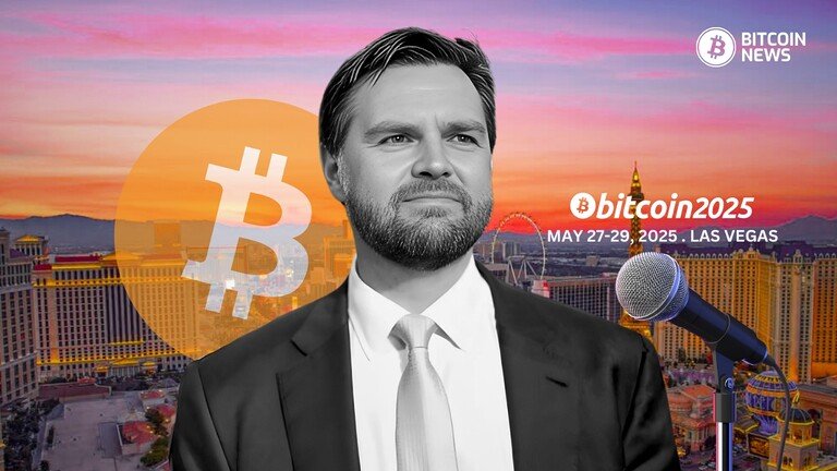 US Vice President JD Vance Bitcoin 2025 Las Vegas