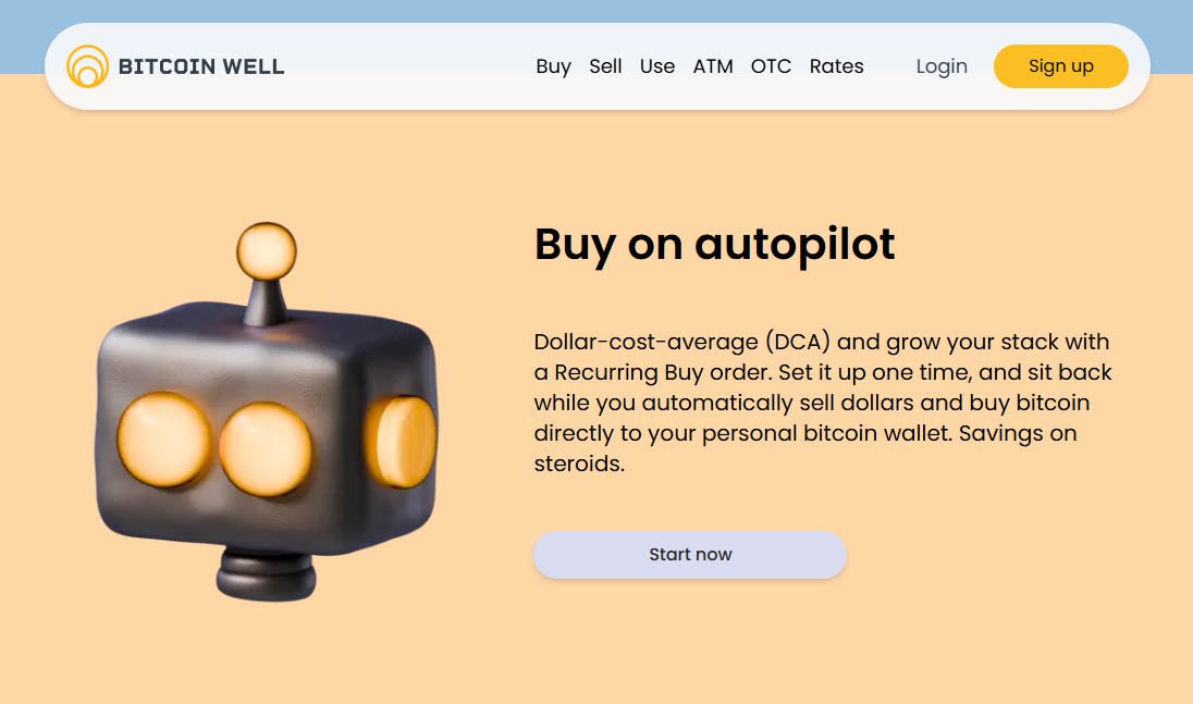 How Adam O'Brien Built Bitcoin Well to Bypass Traditional Banking 2 bitcoin well automatic DCA